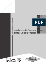 Manual de Instrucciones para Artefactos de Cocción