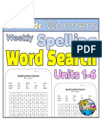 2ndGradeWondersWeeklySPELLINGWORDSEARCHUnits16-1