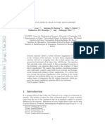 Quantum Effects Near Future Singularities: A, 1 B, 2 B, 3 C, 4 D, E,5