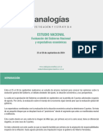 Analogías Consultora - Estudio Nacional Septiembre 2024