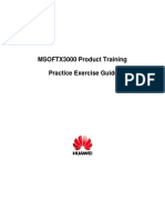 MSOFTX3000 Product Training Practice Exercise Guide