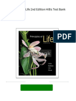 Principles of Life 2nd Edition Hillis Test Bank 2024 scribd download full chapters