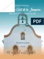 Programacio Festes Santissim Crist La Jonquera