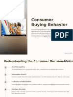 Consumer Buying Behavior