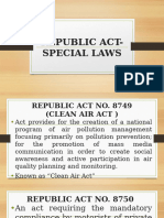 REPUBLIC ACT-SPECIAL LAWS