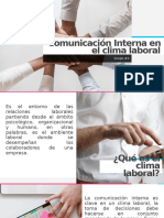 Comunicación Interna en el clima laboral