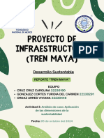 Proyecto de infraestructura (TREN MAYA)