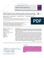 3 Dynamic insulation of the building envelope Numerical modeling under transient conditions and coupling with nocturnal free cooling