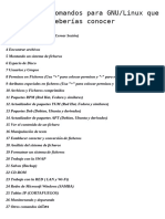 Más de 400 Comandos Para GNU-Linux Que Deberías Conocer