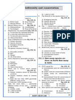 Biodiversity and Conservation Ncert Line by Line