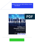 PDF Auditing and Assurance Services 16th Edition Arens Test Bank download