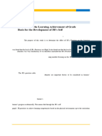 3R’s Practices on the Learning Achievement of Grade-Schoolers: Basis for the Development of 3R’s Self-Learning Module