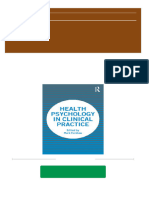 Immediate Download Health Psychology in Clinical Practice 1st Edition Mark Forshaw Ebooks 2024