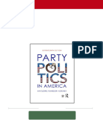 Party Politics in America 17th Edition - Ebook PDF Version 2024 Scribd Download