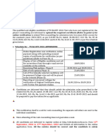 Second Phase Detailed Notification EdCET 2024 Admissions