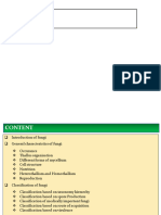 Classification of Fungi