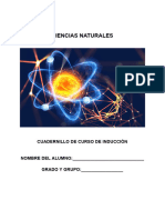 Cuadernillo de Trabajo de Ciencias Naturales