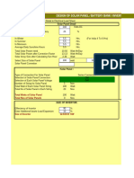 Solar Panel Design