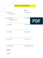 Chapter 12 I The Straight Line ENHANCE