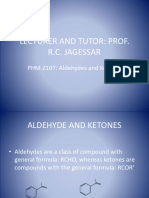 PHM 2107 Aldehydes and Ketones-2020