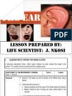 The Ear Notes Life Sciences