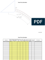 Vessel CableTray Calculation Tool 1