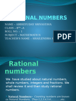 Rational Numbers