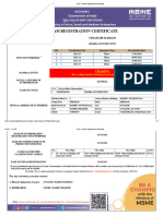 Udyam Registration Certificate: Trading