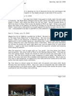 Charles in Australia - July and August 2005