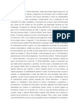 O Ensaio Ilegalidade e Direito Alternativo