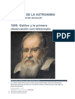 Historia de La Astronimia