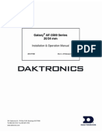 Galaxy AF-3500 Series 20/34 MM: Installation & Operation Manual