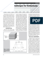 Materials Challenges For Solid-Oxide Fuel Cells