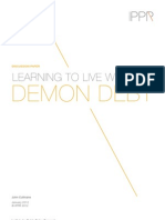 Learning To Live With The Demon Debt