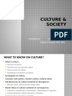 Culture & Society - Lec. 10-14 - SyNA