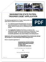 Trooper Cadet Application