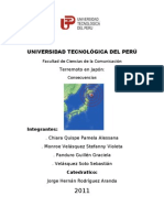 Monografia Del Terremoto en Japon