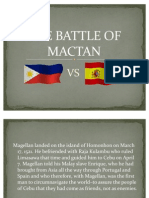 The Battle of Mactan