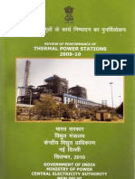 Indian Power Plants Performance Analysis