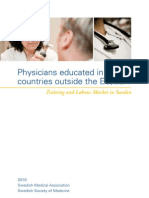 Physicians From Outside EU-EES