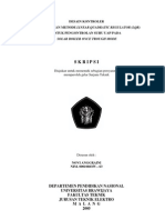 Skripsi Desin Kontroler Menggunakan Metode Linear Quadratic Regulator (LQR)