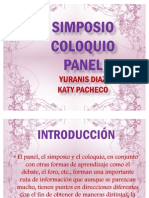 Simposio Coloquio Panel