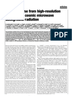 P. de Bernardis Et Al - A Flat Universe From High-Resolution Maps of The Cosmic Microwave Background Radiation