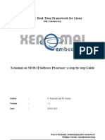 Xenomai On NIOS II Softcore Processor Guide-V1.2