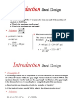 Chapter - 1 Exercise Steel