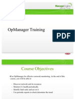 Opmanager Training