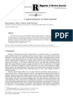 Second-Order Nonlinear Optical Properties of Chiral Materials