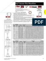 Screw Pin Anchor Shackles Screw Pin Chain Shackles