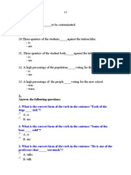 English Grammar Exercises - Part II