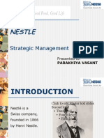 Nestle: Strategic Management